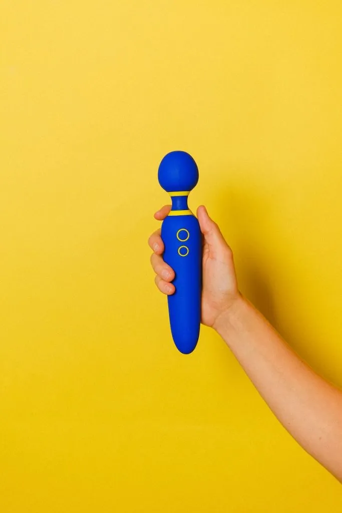 Hand Holding a Sex Toy