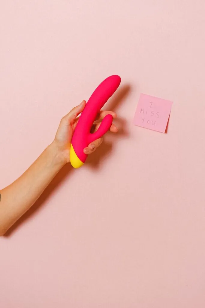 Hand Holding a Sex Toy